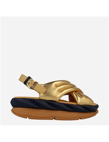Sandalia Mellow Mana Oro