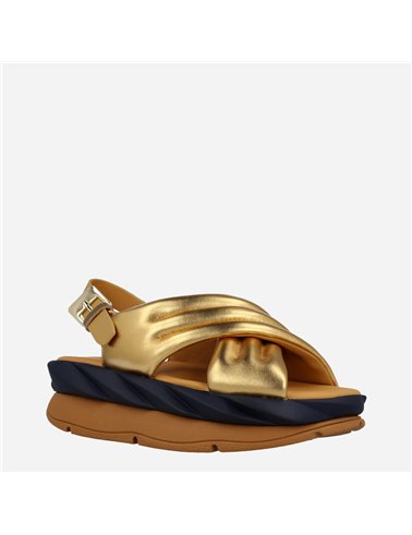 Sandalia Mellow Mana Oro