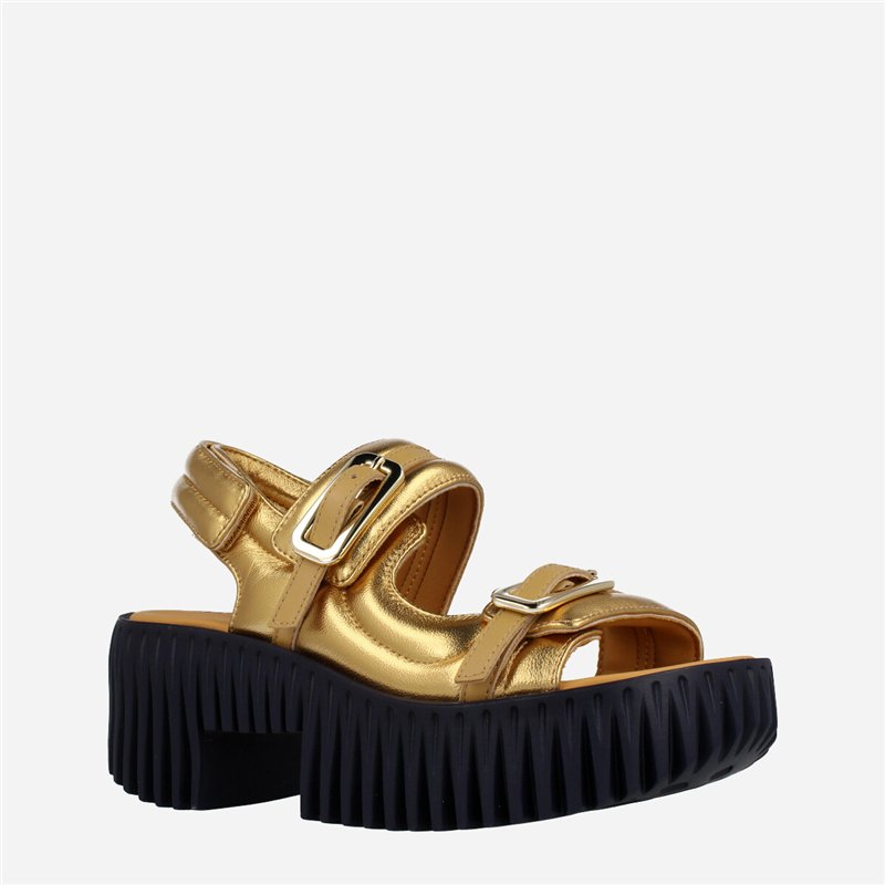 Sandalia Plia Kiko Oro