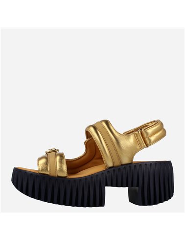 Sandalia Plia Kiko Oro