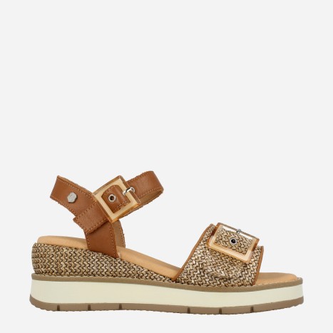 Sandalia Lavanda Camel