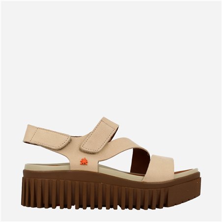 Sandalia Brighton Beig