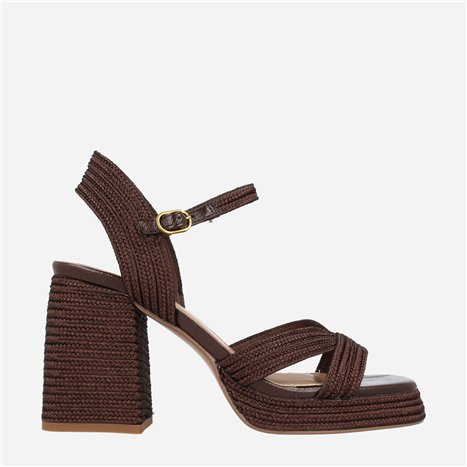 Sandalia Fiara Marrón