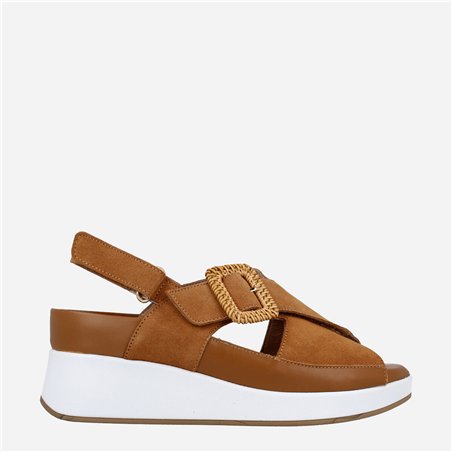 Sandalia Trenas Cuero