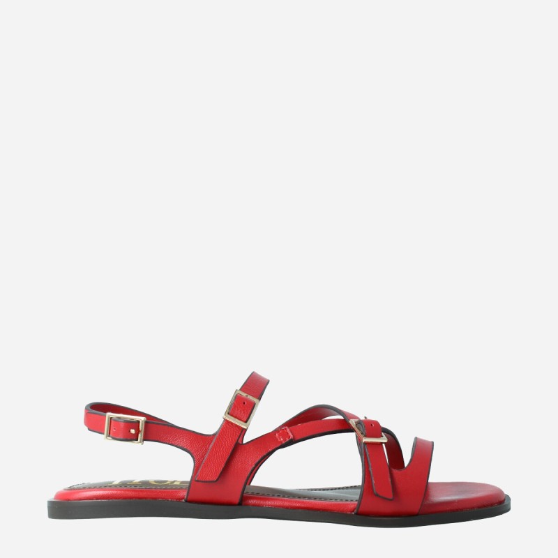 Sandalia Belen Rojo Sandalia Belen Rojo