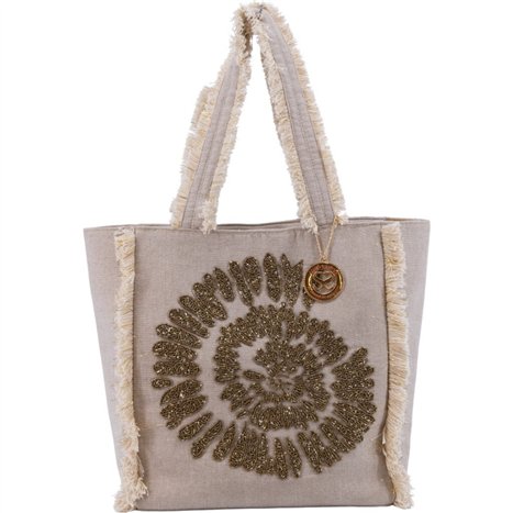 Bolso Tote Emily Taupe