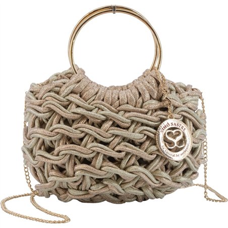 Bolso Clutch Desiree Oro