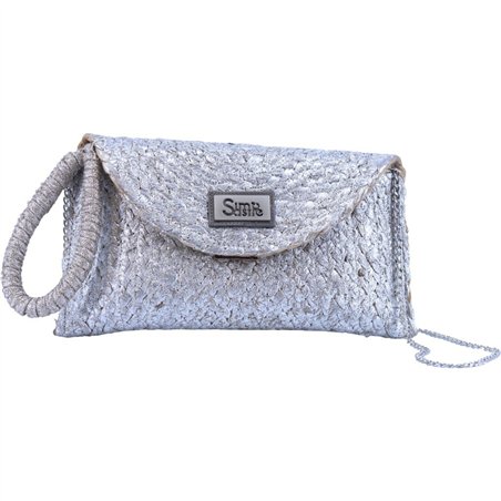 Bolso Cartera Bertha Plata