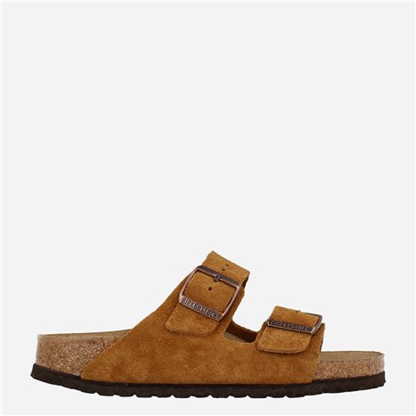 Sandalia Arizona Suede W Cuero