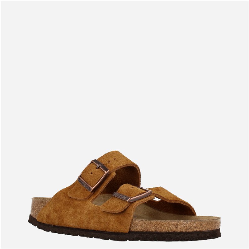Sandalia Arizona Suede W Cuero