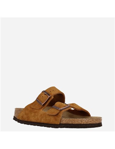 Sandalia Arizona Suede W Cuero
