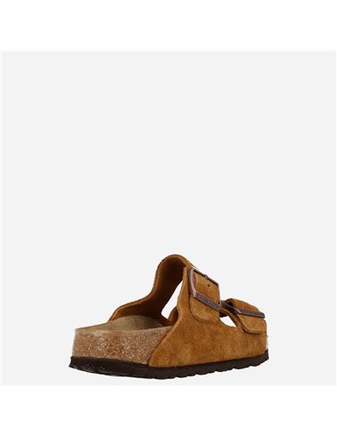 Sandalia Arizona Suede W Cuero