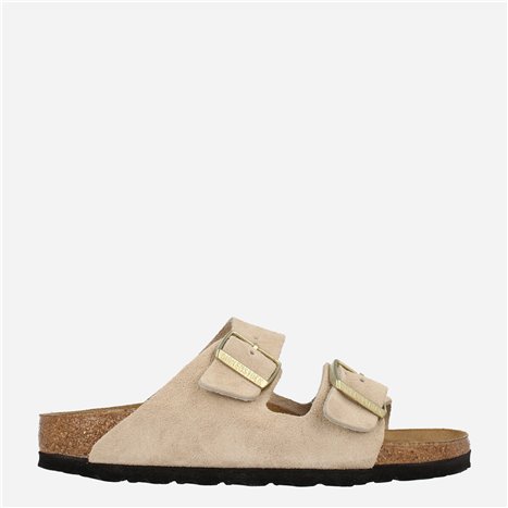 Sandalia Arizona Suede W Beig
