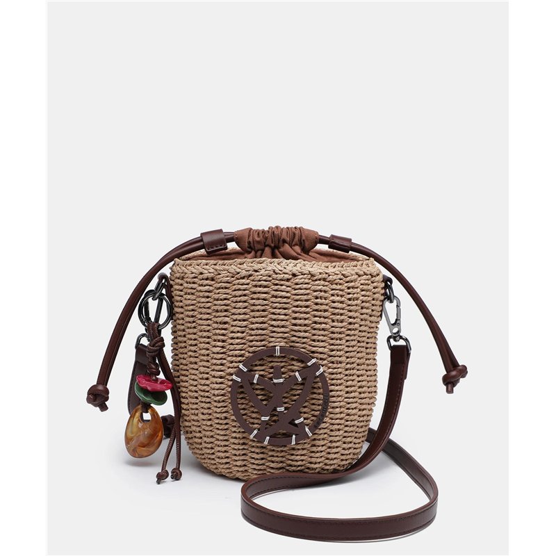 Bolso Cubo Alaska Marrón