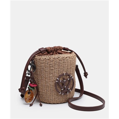 Bolso Cubo Alaska Marrón
