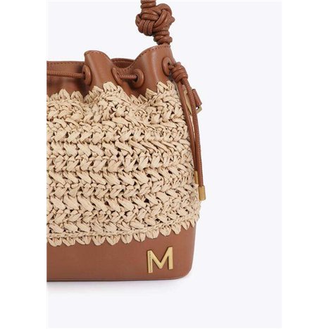 Bolso Judas Rafia Marrón