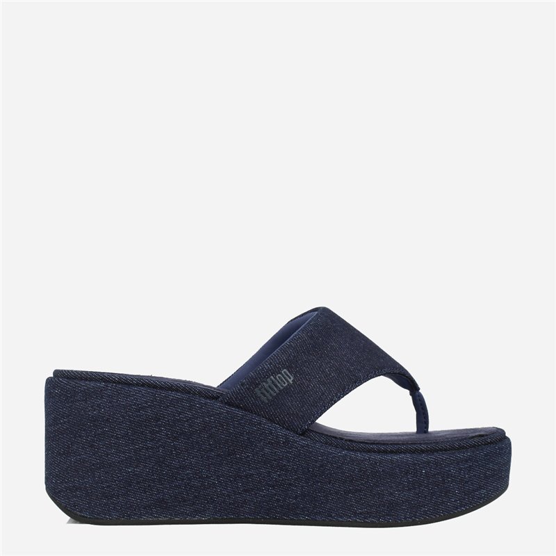 Sandalia Platform Denim Tejano Sandalia Platform Denim Tejano