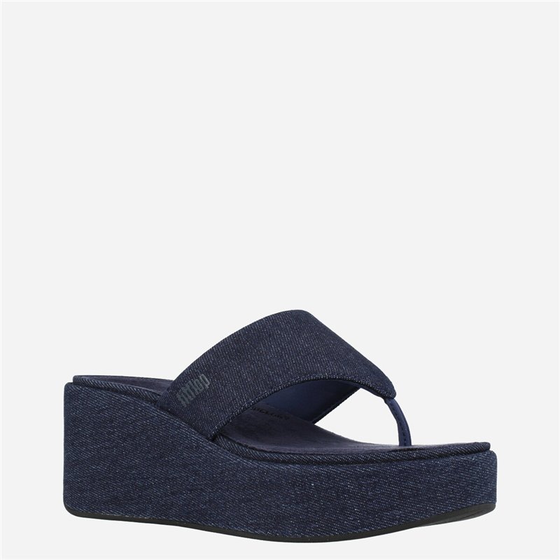 Sandalia Platform Denim Tejano Sandalia Platform Denim Tejano