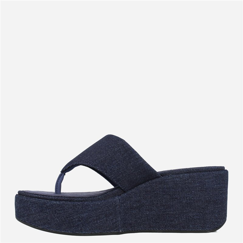 Sandalia Platform Denim Tejano Sandalia Platform Denim Tejano