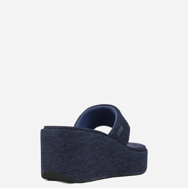 Sandalia Platform Denim Tejano Sandalia Platform Denim Tejano