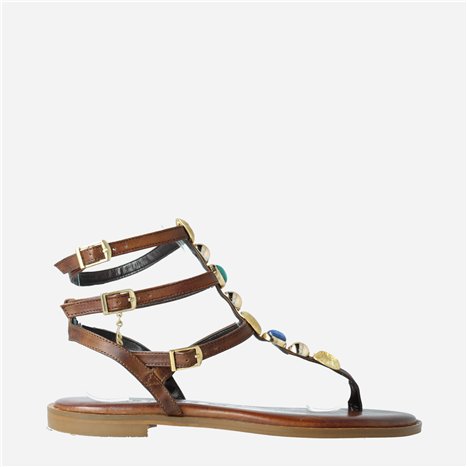 Sandalia Ifigeneia Cuero