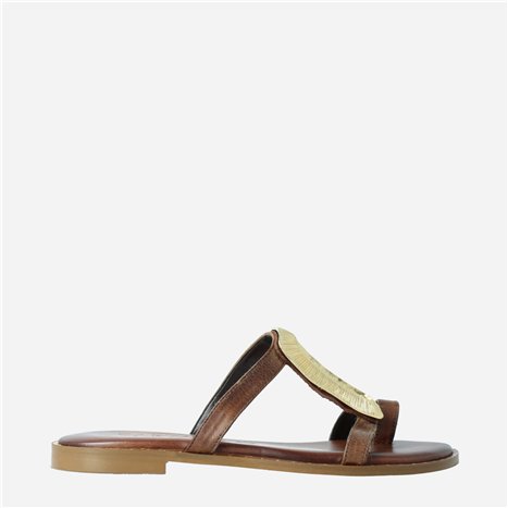 Sandalia Georgia Cuero