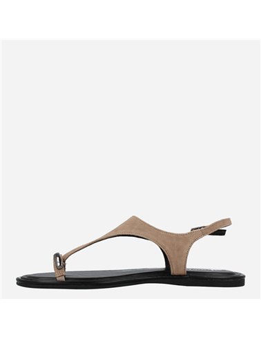 Sandalia Lirio Taupe