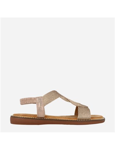 Sandalia Malca Oro