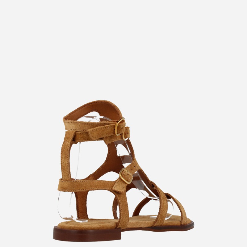 Sandalia Gallia  Cuero