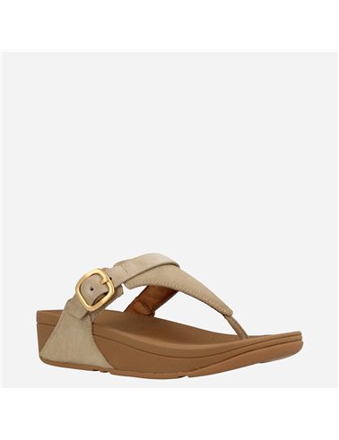 Sandalia Lulu Buckle Camel