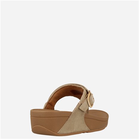 Sandalia Lulu Buckle Camel Sandalia Lulu Buckle Camel