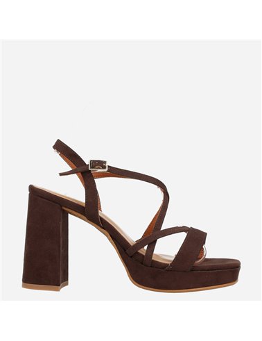 Sandalia Karina Marrón