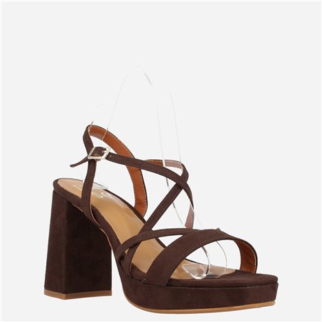 Sandalia Karina Marrón