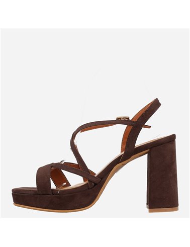 Sandalia Karina Marrón