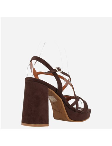 Sandalia Karina Marrón