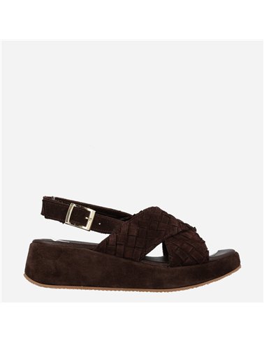 Sandalia Erica Marrón