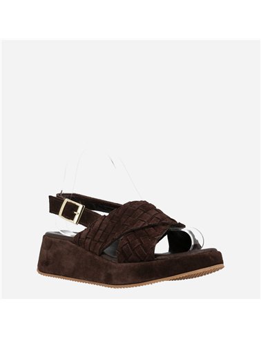 Sandalia Erica Marrón
