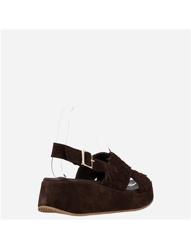 Sandalia Erica Marrón