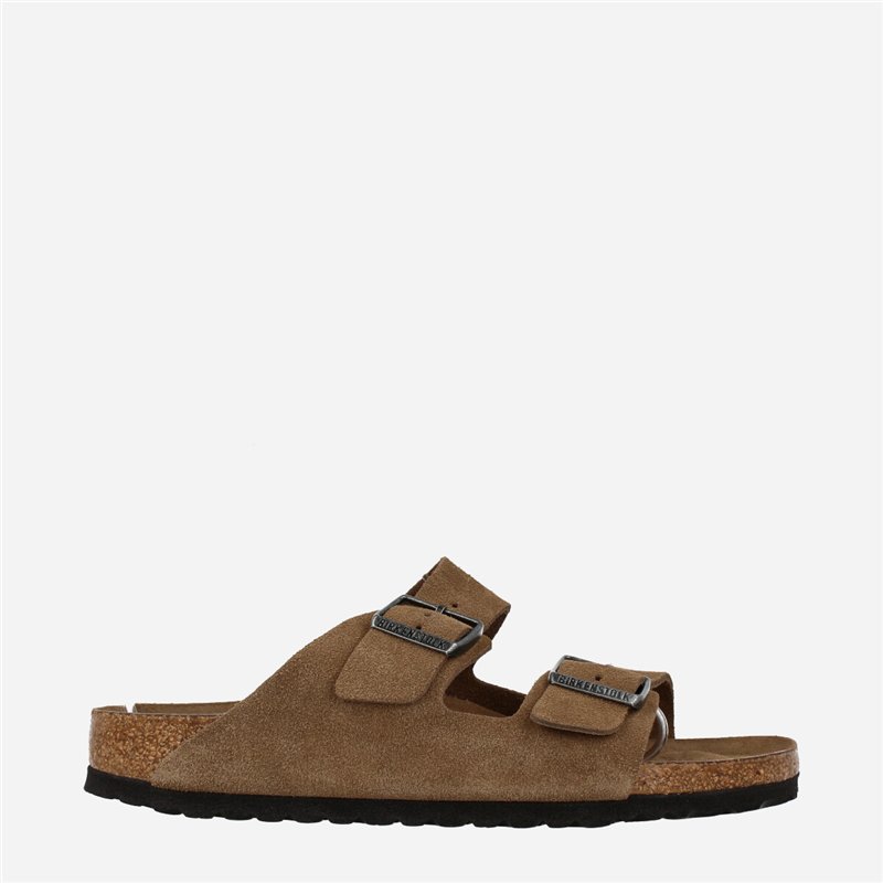 Sandalia Arizona Suede W Cuero