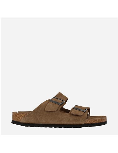 Sandalia Arizona Suede W Cuero