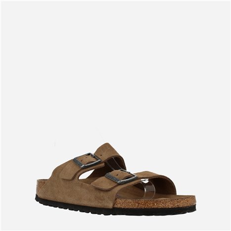 Sandalia Arizona Suede W Cuero