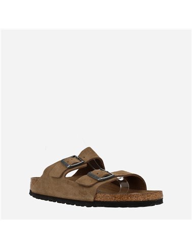 Sandalia Arizona Suede W Cuero