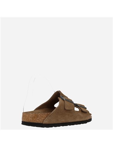 Sandalia Arizona Suede W Cuero