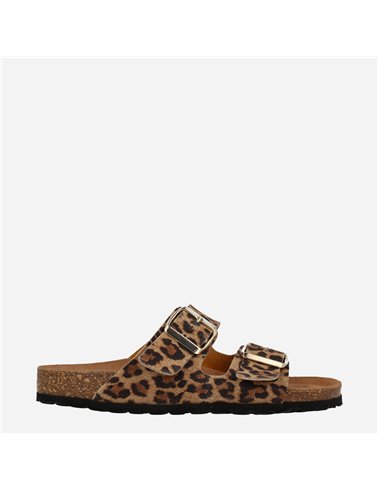 Sandalia Leif Leopardo