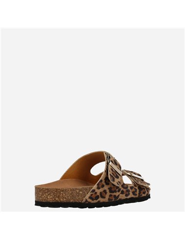 Sandalia Leif Leopardo
