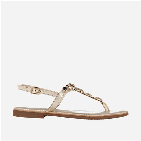 Sandalia Morera Oro