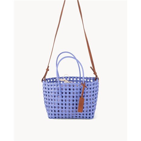 Bolso Trenzado Lila