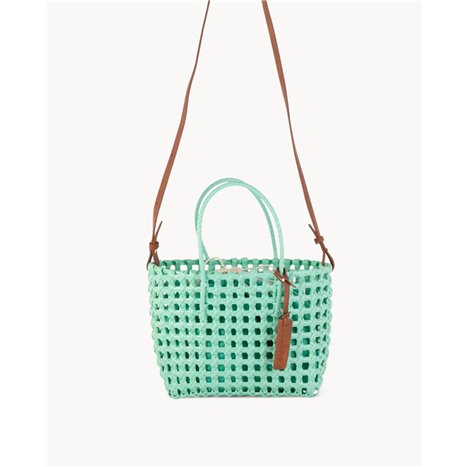 Bolso Trenzado Verde