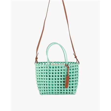 Bolso Trenzado Verde