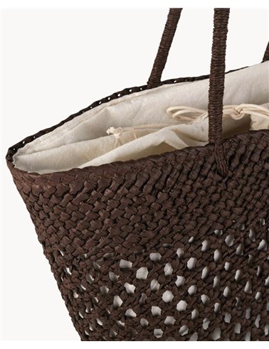 Bolso Capazo Marrón